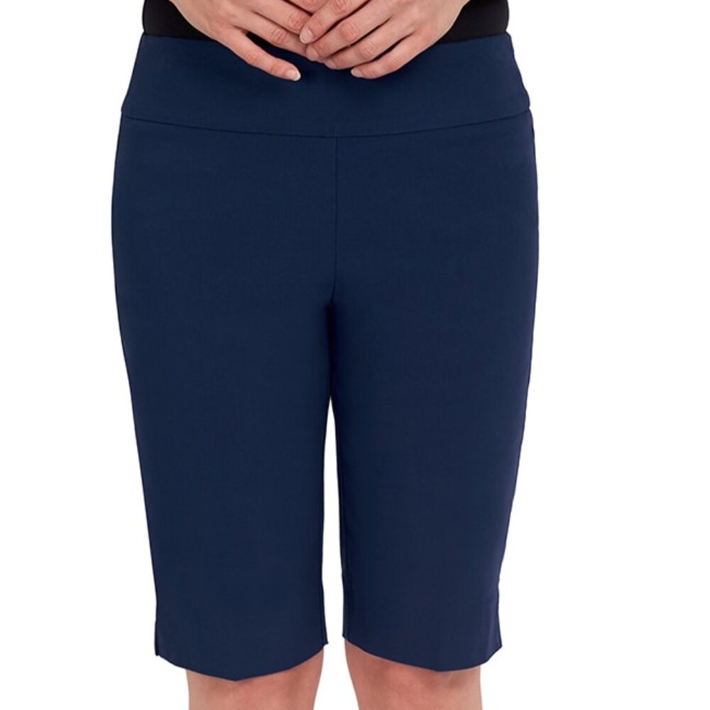 Women's Ruby Rd. Sparks & Spirit Solar Millennium Shorts - Indigo - 16 - NWT